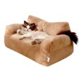 thumbnail image 4 of Herrnalise Pet Couch Bed,Washable Universal Cat Beds,Durable Dog Beds with Non-Slip Bottom,Fluffy Cat Couch,Soft Calming Cat Sofa Beds for Indoor Cats Bottom, 4 of 8