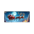 thumbnail image 2 of Christmas Garage Door Decorations Banner Large Outdoor Indoor Holiday Decor for Home Exterior Lawn Party Background Christmas Themed Scenes Decorations for Outdoor Indoor Use During Holiday, 2 of 6