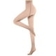 thumbnail image 2 of Calcetines de moda para mujer, falsos, translúcidos, cálidos, de forro polar, color café liso., 2 of 4