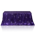 thumbnail image 4 of Mantel Poise3eHome con lentejuelas moradas, 229 x 397 cm, rectangular, 4 of 8