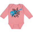 thumbnail image 3 of Inktastic Rock and Roll Lives with Blue Guitar Boys or Girls Long Sleeve Baby Bodysuit, 3 of 5