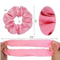 thumbnail image 2 of Chloven 60 Colors Silk Satin Large Hair Scrunchies Elastic Hair Scrunchy Vintage Hair Ties Accessories for Women, 2 of 8