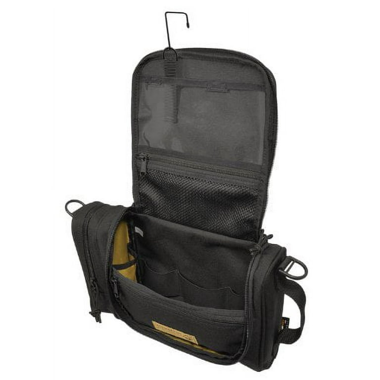 HAZARD 4 Reveille TM Rugged Grooming Kit Heavy Duty Toiletry Bag Black
