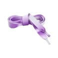 thumbnail image 2 of INSPIRE CHIC Flat Wide Colorful Shoelaces Shoe Laces for Sneakers 2 Pairs Gradient Purple 140cm/55.12", 2 of 6