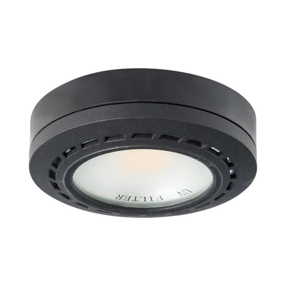 Amax Lighting LED-1PE10BLK 3.3 W 12V Moteur en Plastique Noir LED 1 LT Lumière avec Pilote