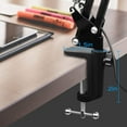 thumbnail image 7 of Manicure Table Lamp, LED Architect Desk Lamp, Swing Arm Workbench Lamp, Zoom Lighting for Computer with Clamp, Dimmable, Memory for Kids, Home, Office, Working, Reading, Studio, Sewing, Watchmaker, 7 of 7