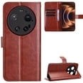 thumbnail image 2 of Funda tipo libro para Xiaomi 17 Ultra, cartera todo‑en‑uno, funda multifuncional con tarjetero y correa de muñeca desmontable, 2 of 5