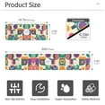 thumbnail image 3 of Yayeee Faucet Mat for Kitchen Sink 30" Diatomite Long Splash Guard Pad, Purple Geometric, 3 of 7