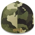 thumbnail image 4 of Men's New Era Camo Chicago Cubs 2022 Armed Forces Day 39THIRTY Flex Hat, 4 of 6