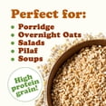 thumbnail image 6 of Steel Cut Oats, 2.5 Pounds – 100% Whole Grain Irish Oats, Quick and Easy Cooking Oatmeal, Hearty and Nutritious Cereal, High in Fiber and Protein, Raw, Unprocessed, Vegan, Kosher, Bulk, 6 of 7