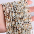 thumbnail image 1 of Nvzi Accesorios de joyería DIY con cuentas redondas pequeñas de 3 mm, pulseras de cuentas sueltas de colores mezclados blancos, aretes, collares, accesorios de cuentas de joyería, 1 of 3