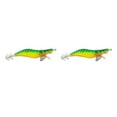 thumbnail image 2 of Soidarity 35 uds/Kit de cebos anzuelos de paraguas artificiales señuelos agua de mar portátil Fishing Swimbait accesorios verde 3,0 Grün 3.0 2piezas Soidarity CBP268464, 2 of 5