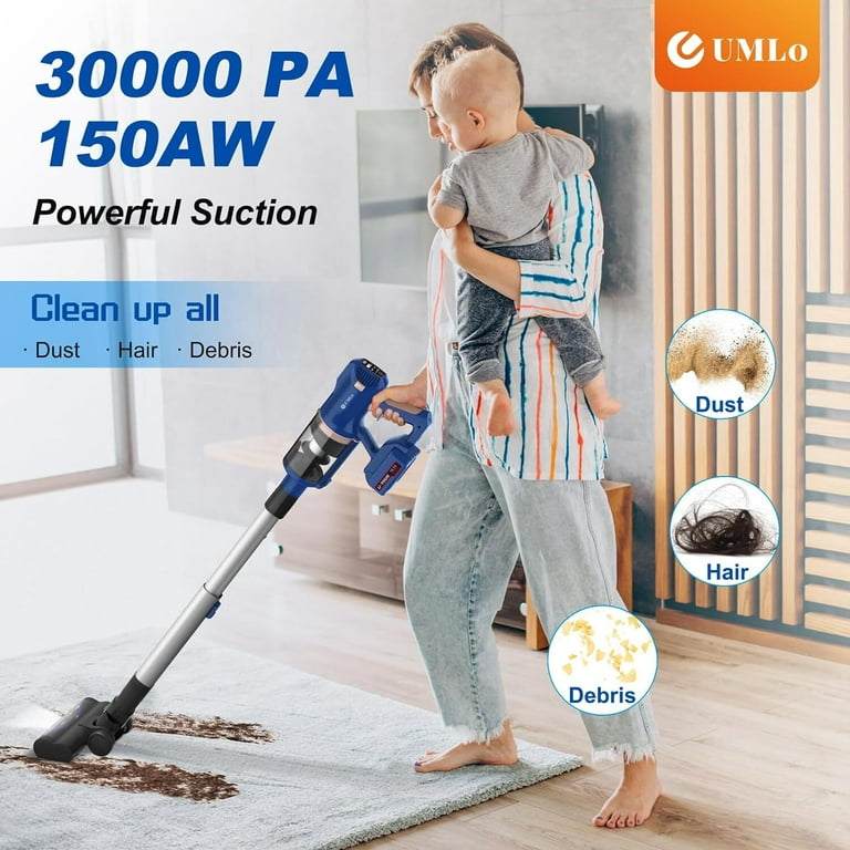  BuTure Cordless Vacuum Cleaner, 38Kpa 450W Stick