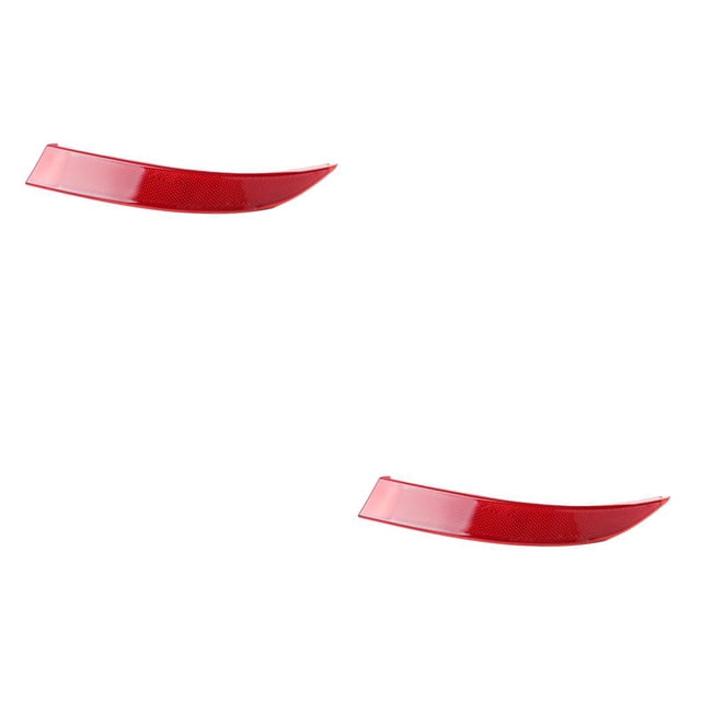Scienceny Para E70 2011-2013 coche trasero derecho izquierdo parachoques Reflector lente luz roja 63147240998 63147240997 Type1 NO1
