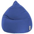 thumbnail image 1 of Gouchee Home Easy Collection Contemporary Polyester Microfiber Upholstered Bean Bag Chair Electric Blue, 1 of 7