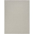 thumbnail image 2 of Nourison Reversible Indoor Outdoor 10' x 14' Grey Modern Rug, 2 of 10