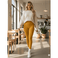 thumbnail image 2 of Pack 4 Colores Leggins Faja Termicos Afelpados Unitallas Yoga, 2 of 5