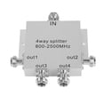 thumbnail image 4 of Divisor de potencia para teléfono móvil tipo N, repetidor de señal, divisor de potencia de 4 vías, 800-2500MHz, tipo N, 4 of 8