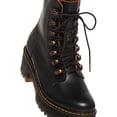 thumbnail image 5 of Dr. Martens Womens Leona Leather Lace-Up Combat Boots, 5 of 5