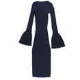 thumbnail image 2 of bar III Womens Sweater Midi Dress, Blue, X-Small, 2 of 2