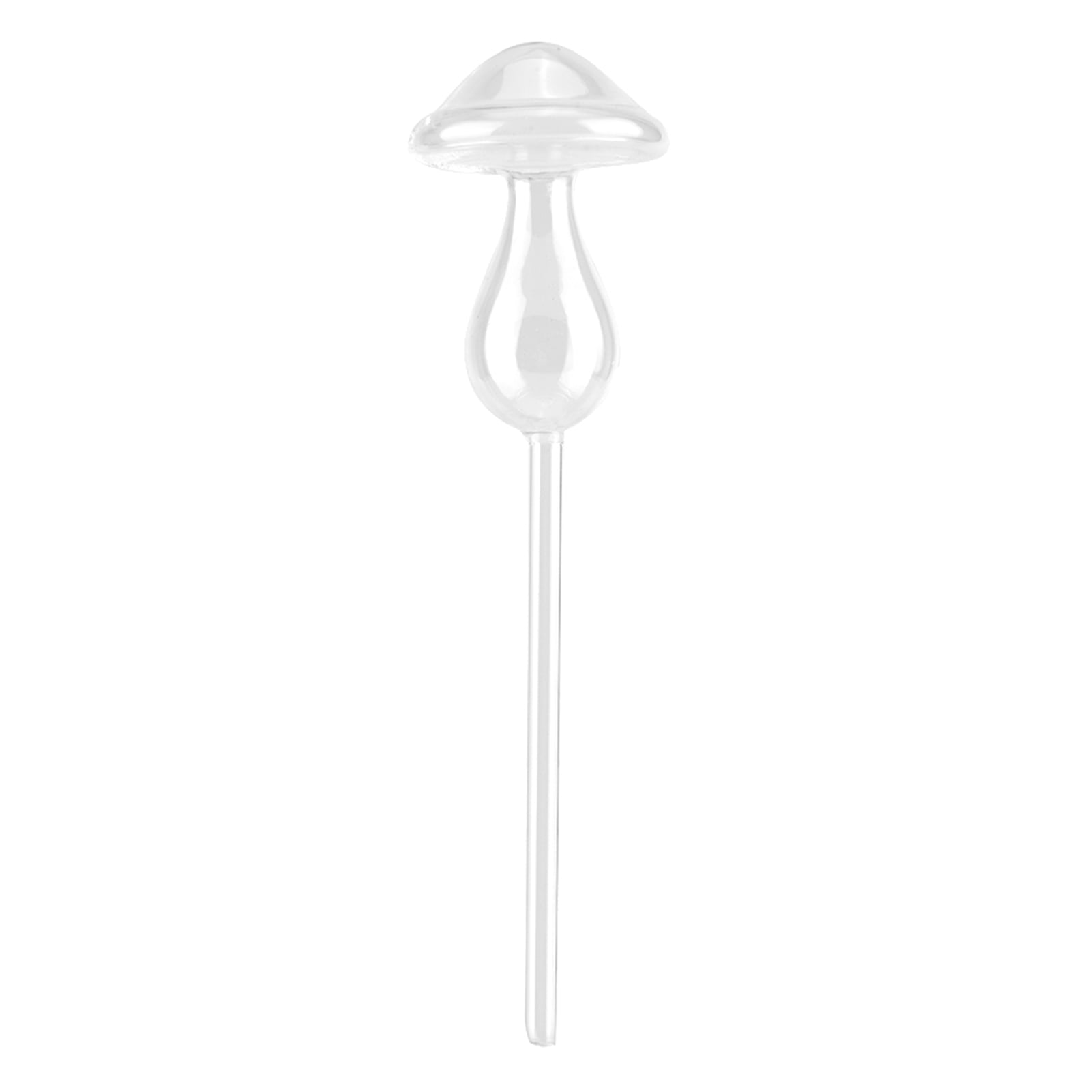 Arrosoir Automatique Champignon En Verre - 28 Cm, Transparent, Pour Plantes D'intérieur, Sans électricité