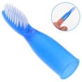 thumbnail image 2 of Shisuyan 20pcs Handheld Mini Toothbrush Short Handle Toothbrush Safety Prison Toothbrush Oral Cleaning Brush Wear-resistant Prison Toothbrush, 2 of 8