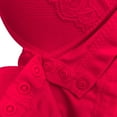 thumbnail image 5 of 3 Pcs Women's Tank Top Bras Wireless Front Closure Lace Comfort Push up Minimizer Bra Breathable Full Coverage Supportive Bralette, Red, 5 of 7