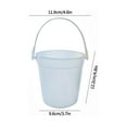 thumbnail image 2 of 5PACK Reusable Buckets For Party Drinks 32oz Translucent Punch Bowls 1 Liter Ice And Smoothie Serving Containers, 2 of 6