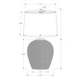 thumbnail image 3 of Lighting, 25"H, Table Lamp, Rattan, Beige Shade, Transitional, 3 of 8