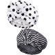 thumbnail image 1 of 2 gorros de ducha para mujer, impermeables, reutilizables, con dobladillo elástico, turbante, para ducha, baño, para cabello largo, corto y rizado, para mujeres y niñas, 1 of 4