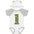 thumbnail image 3 of Inktastic Green Camo 1st Birthday Boys Baby Bodysuit, 3 of 5