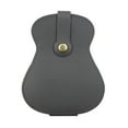 thumbnail image 2 of Stainless Steel Guitar Pick with Leather Storage Case - Perfect Gift for Musicians, Guitar Players - Durable Rustproof Metal Plectrum for Christmas, Birthday, Graduation Akmoler | Pu, Gray, 2 of 8