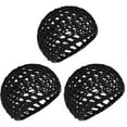 thumbnail image 2 of Dalrosia 3PCS Mesh Hair Net Wrap For Sleep Sleeping Wraps Elastic Band Wig Hairnets Bonnet Caps Snoods Sew In Weave Protector Weaving Press Head Hats Crochet Cover Women Bathing Accessories, 2 of 6