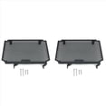 thumbnail image 1 of 2X for CBR500R 500R 2021 2022 Radiator Guard Grille Cover Radiator Protection Cover Motorcycle Accessories,2 x Radiator Guard Grille Cover 2 set x Mounting Accessories,Black, 1 of 5