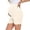 Beige, variant on Gyujnb Full Belly Support High Waist Maternity Shorts Elastic Breathable Stretch Pregnancy Anti-Chafing Safety Short Pants,XL