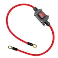 thumbnail image 1 of DC12V Inline Wire Switch DC12-24V DPST Dual Side Wiring Switch 25A IP67 with on/Off Quick Connect/Di, 1 of 5