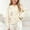 White, variant on FSYBOA Girls Crew Neck Sweaters Size 8T, Casual Long Sleeve Button Knitted Kids Falll Cardigan Pink