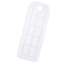 Wswqop Massage Table Pad Salon Bed Cover Breathable with Face Hole for SPA Thick Beauty white