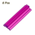 thumbnail image 3 of Uxcell Mini Bâtons de Colle Chaude pour Pistolet à Colle 4 Pouces x 0.28 Pouces Violet Clair 6 Pcs, 3 of 7