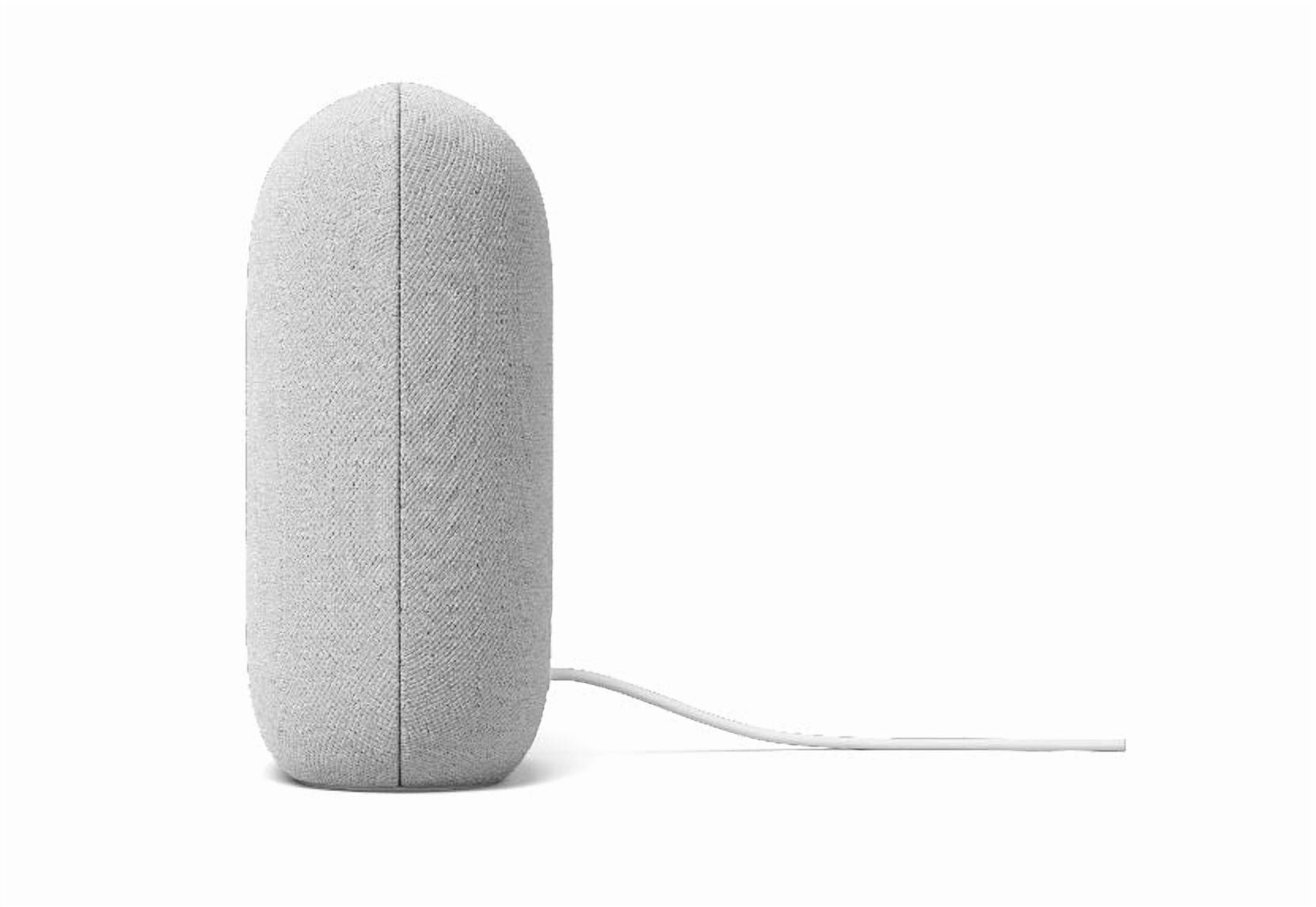 Google Nest Audio - Smart Speaker, with Google Assistant - Chalk