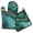 Teal Gold Marble-3, variant on Teal Gold Marble Kitchen Oven Mitt and Pot Holder Sets 2 Pcs for Baking, Cooking and Grilling, Heat Resistant Up To 392 °F