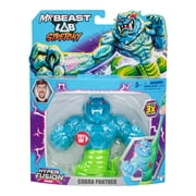 MrBeast Lab Hyper Fusion Cobra Panther 5 Inch Stretchy Hero, Stretches Up To 3 Times His Size, Ages 5+