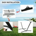 thumbnail image 5 of Kojem Hammock Stand 450 LBS Weight Capacity W/ Portable Carrying Case Weather Resistant Heavy Duty Steel Indoor/Outdoor, 5 of 13