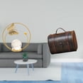 thumbnail image 2 of Escultura de estatua de bola de cristal, figura de hierro, decoración, caja de joyería de madera, organizador, estuche organizador de joyas, adorno ar, 2 of 8