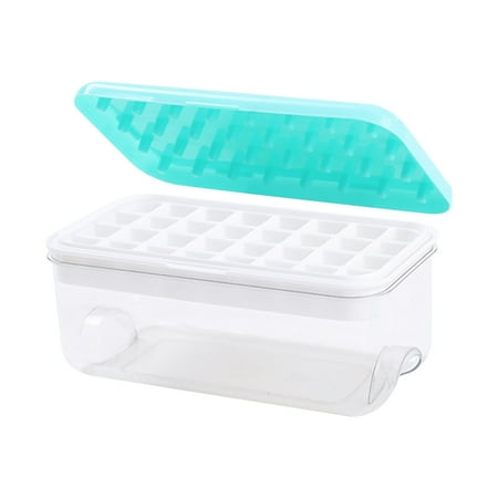 

32 Ice Tray Press Silicone Food-grade Ice-making Container Ice Storage Box Ice Ice-making Box