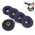 thumbnail image 5 of 5 PCS Angle Grinder Strip Discs Stripping Wheel 4" x 5/8" Grinder Paint Remover Disk Metal Stripping Wheel Clean and Remove Paint, Rust Welds, Oxidation, 5 of 5