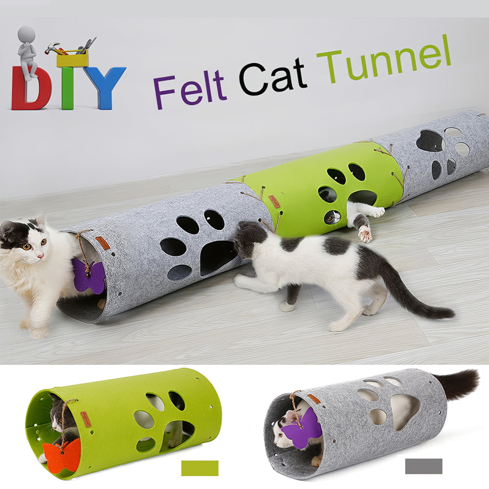 diy cat tunnel