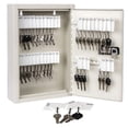 thumbnail image 1 of Caja de seguridad para guardar llaves KYODOLED, soporte de pared para 40 llaves, color blanco, 1 of 7