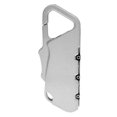 thumbnail image 4 of Electric Vehicle Helmet Password Lock Waterproof Spring Rope Zinc Alloy Combination PadlockSilver White, 4 of 9