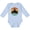 AE-Light Blue, variant on Inktastic Snowmobile Retro Sunset Boys or Girls Long Sleeve Baby Bodysuit